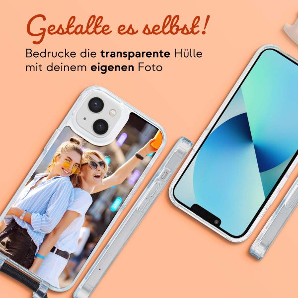 Gestalte deine eigene MagSafe Hülle mit abnehmbarem Band Apple iPhone 13 - Transparent