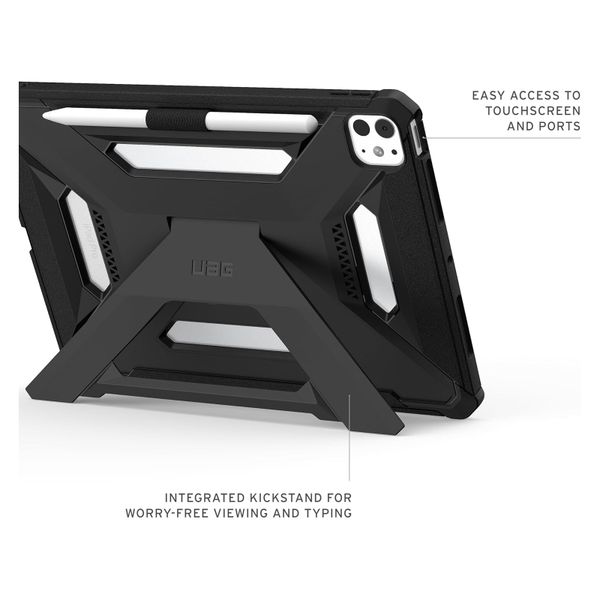 UAG Scout Klapphülle Apple iPad Pro 11 (2025) M5 / (2024) M4 - Black