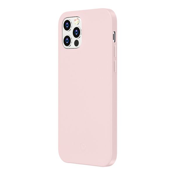 Valenta Luxe Leather Backcover für das iPhone 12 (Pro) - Rosa