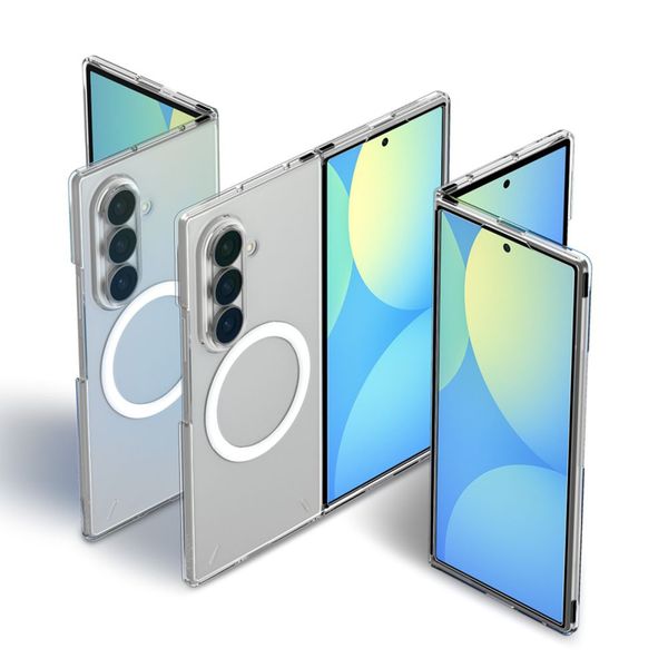 Spigen AirSkin Backcover MagSafe Samsung Galaxy Z Fold 8 - Clear / White