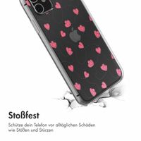 imoshion  Design Hülle für das iPhone 11 - Dusty Rose Connected Hearts