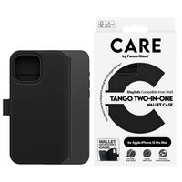 CARE by PanzerGlass Tango 2-in-1 Wallet Case MagSafe für das iPhone 16 Pro Max - Schwarz