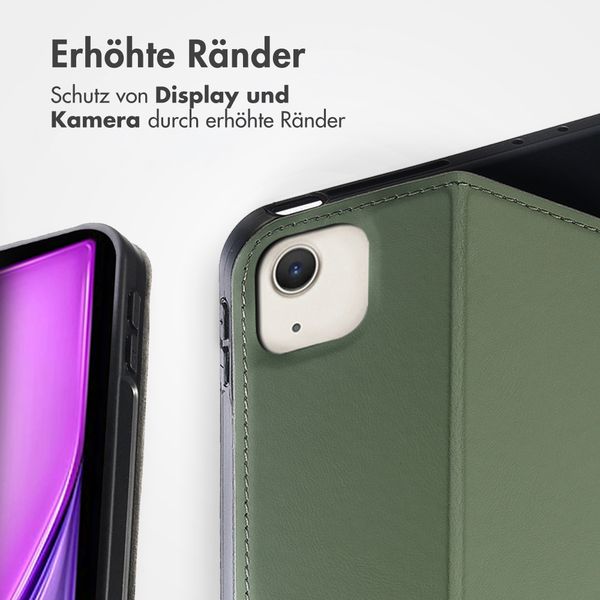 Accezz Classic Klapphülle Apple iPad Air 13 Zoll (2026) M4 / (2025) M3 / (2024) M2 - Grün