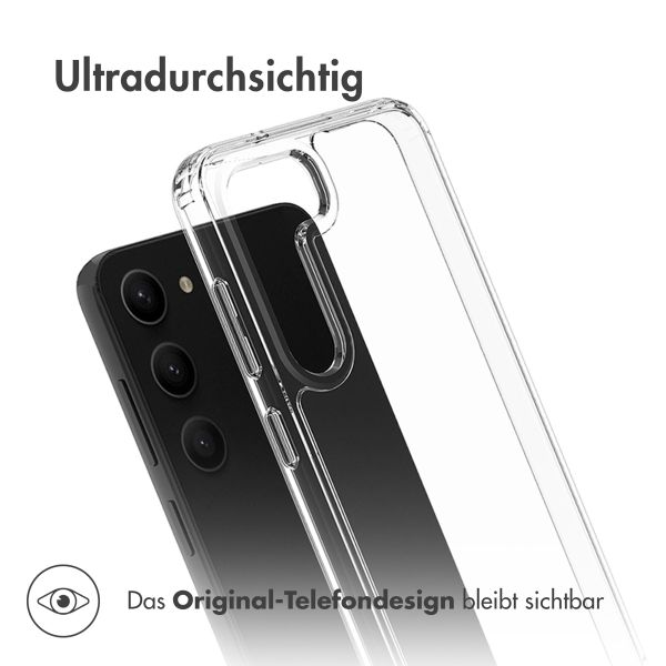 Accezz Xtreme Impact Case Samsung Galaxy S23 Plus - Transparent