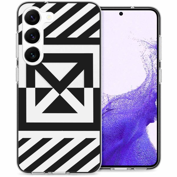 imoshion Design Hülle für das Samsung Galaxy S23 - Graphic stripes