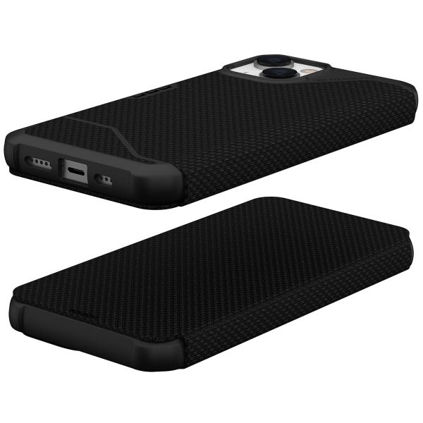 UAG Metropolis Klapphülle für das iPhone 14 - Kevlar Black