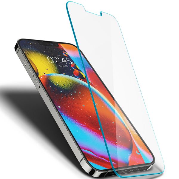 Spigen GLAStR Fit Displayschutzfolie  + Applicator 2-pack für das Apple iPhone 13 Pro Max