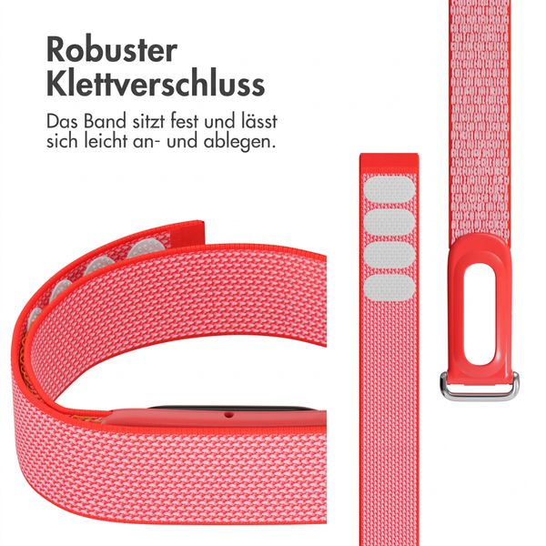 imoshion Nylonarmband für Fitbit Air - Rot