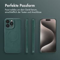 imoshion Color Back Cover mit MagSafe Apple iPhone 15 Pro Max - Dunkelgrün