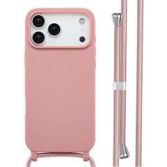 imoshion SilikonHülle mit Band Apple iPhone 17 Pro Max - Sand Pink