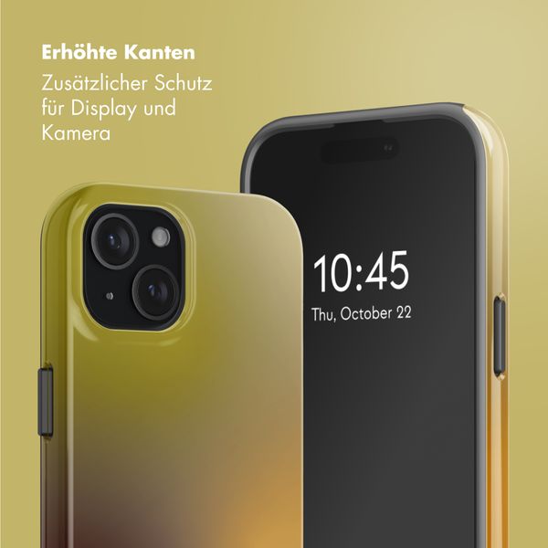 Selencia Vivid Rückabdeckung mit MagSafe Apple iPhone 15 - Gradient Olive Dust