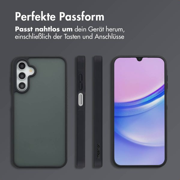 imoshion Color Guard Back Cover für das Samsung Galaxy A15 - Schwarz