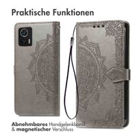 imoshion Mandala Klapphülle Motorola Edge 30 Neo - Grau