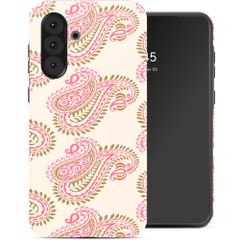 Selencia Vivid Back Cover Samsung Galaxy A36 / A56 - Paisley Blush