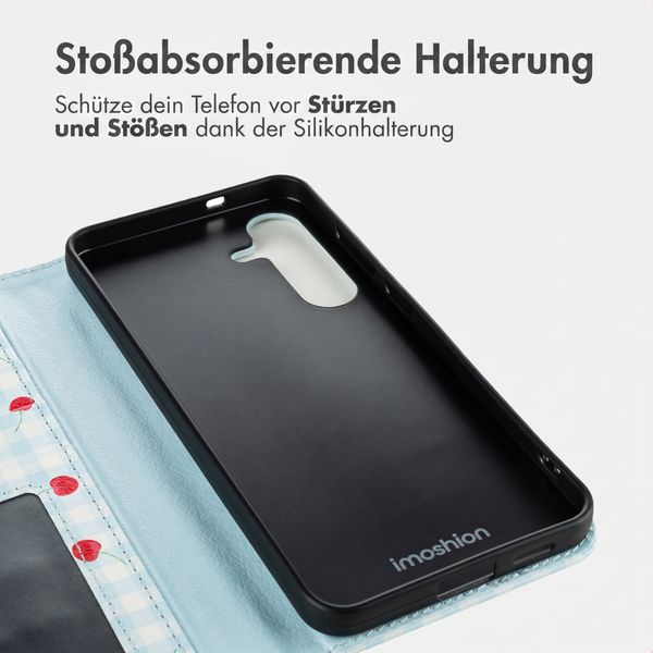 imoshion Design Klapphülle Samsung Galaxy S25 FE - Cherry Check