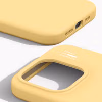 iDeal of Sweden Silikonhülle mit MagSafe Apple iPhone 15 Pro - Soft Lemon