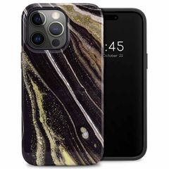 Selencia Vivid Tough Back Cover für das iPhone 14 Pro Max - Chic Marble