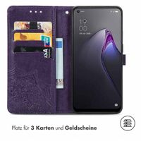 imoshion Mandala Klapphülle für das Oppo Reno 8 5G - Violett