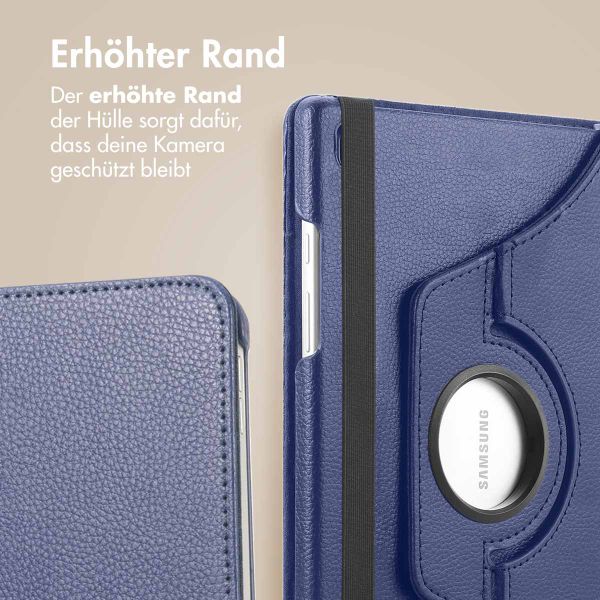 imoshion 360° drehbare Klapphülle Samsung Galaxy Tab S5e - Dunkelblau
