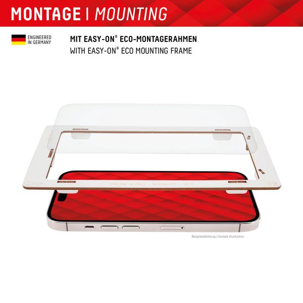 Displex Bildschirmschutzfolie Real Glass Apple iPhone 15 / 15 Pro / 16