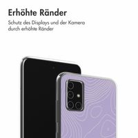 imoshion Design Hülle Samsung Galaxy A51 - Topo Lilac