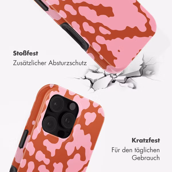 Selencia Vivid Rückabdeckung mit MagSafe Apple iPhone 16 Pro Max - Moo’d Blush Pink