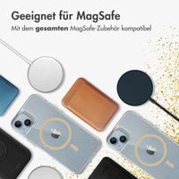 imoshion Glitzer Back Cover mit MagSafe für das iPhone 14 - Gold