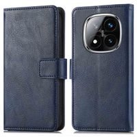 imoshion Luxuriöse Klapphülle Xiaomi Redmi Note 14 Pro (4G) - Dunkelblau