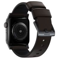 Nomad Active Pro Armband für das  Apple Watch Series 1 t/m 11 / SE / Ultra (44/45/46/49 mm) - Brown / Black