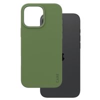 CARE by PanzerGlass Fashion Back Cover MagSafe für das Apple iPhone 16 Pro Max - Grün