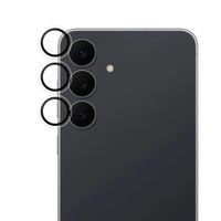 PanzerGlass Kameraprotektor Hoops Optic Rings für das Samsung Galaxy S25 FE - Transparent