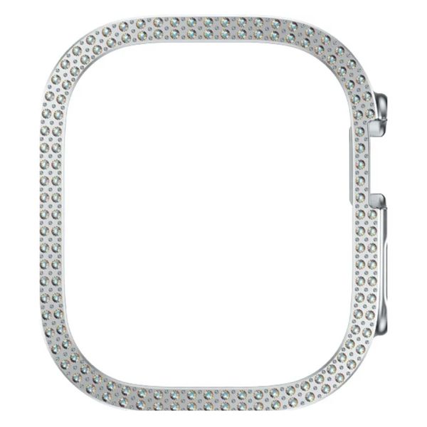 SAFE by PanzerGlass Bling Bumper für die Apple Watch 7-9 / SE 2024 - 45 mm - Silber