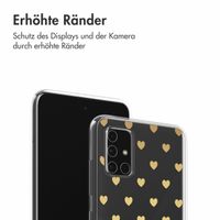 imoshion Design Hülle Samsung Galaxy A51 - Golden Hearts