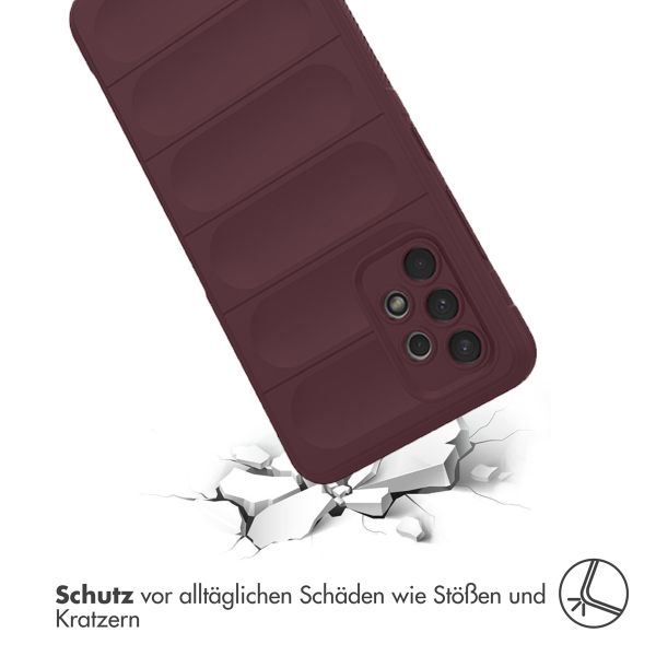 imoshion EasyGrip Back Cover für das Samsung Galaxy A32 (4G) - Aubergine