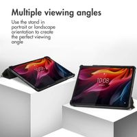 imoshion Design Trifold Klaphülle Lenovo Tab K11 Plus - Leopard