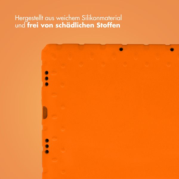 imoshion Schutzhülle mit Handgriff kindersicher Lenovo Tab P11 / P11 Plus - Orange