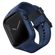 Uniq Monos 2-in-1 Apple Watch Armband mit Hybrid Hülle für die Apple Watch 4 bis 9 / SE (44/45 mm) - Marine Blue