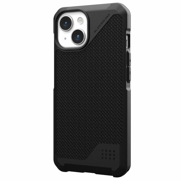 UAG Back Cover Metropolis LT MagSafe Apple iPhone 15 - Schwarz