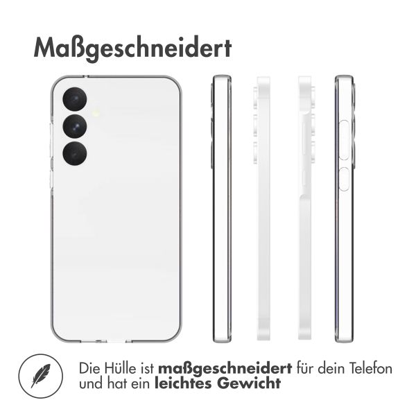 Accezz TPU Clear Cover für das Samsung Galaxy A55 - Transparent