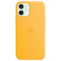 Apple Silikon-Case MagSafe für das Apple iPhone 12 Mini - Sunflower