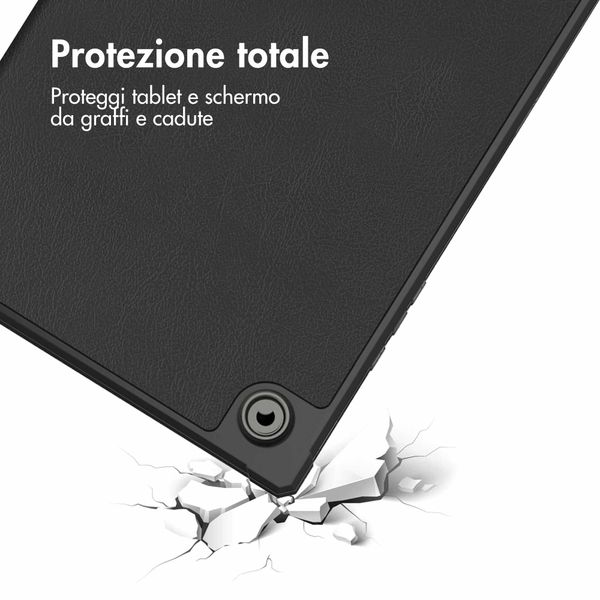 imoshion Trifold Klapphülle Samsung Galaxy Tab A8 - Schwarz