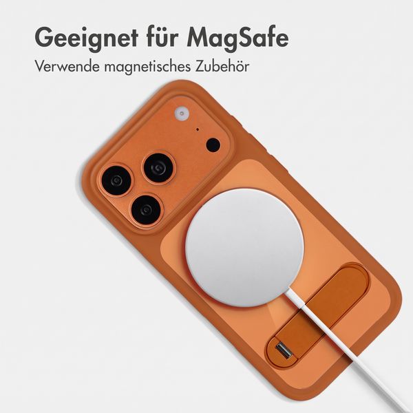 Accezz Hold Backcover mit MagSafe Apple iPhone 18 Pro / 17 Pro - Cosmic Orange