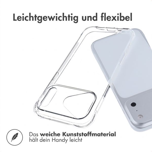 imoshion Shockproof Case Apple iPhone 18 Pro / 17 Pro - Transparent