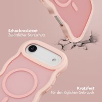 Selencia Wavy Backcover mit MagSafe Apple iPhone Air - Soft Pink