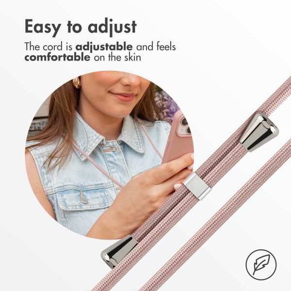 imoshion SilikonHülle mit Band Apple iPhone 14 Pro Max - Sand Pink