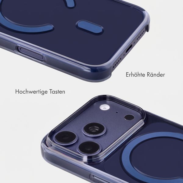 Accezz Lite Backcover mit MagSafe Apple iPhone 18 Pro / 17 Pro - Dunkelblau