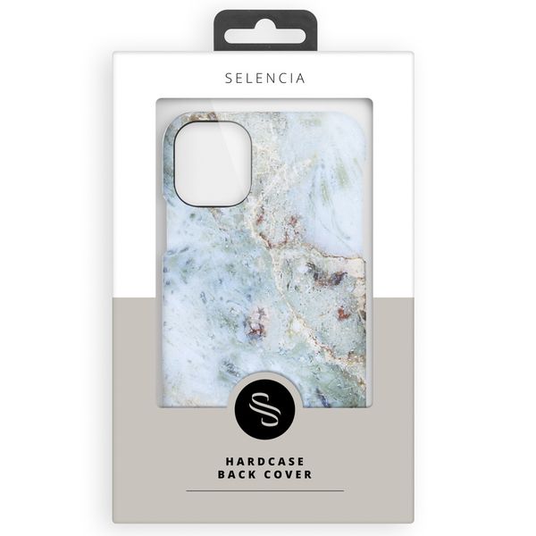 Selencia Maya Fashion Backcover Samsung Galaxy S21 - Marble Blue