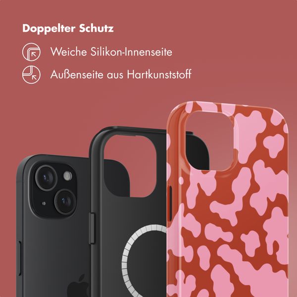 Selencia Vivid Rückabdeckung mit MagSafe Apple iPhone 15 - Moo’d Blush Pink