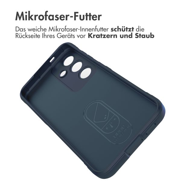 imoshion EasyGrip Back Cover für das Samsung Galaxy S24 Plus - Dunkelblau