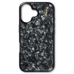 iDeal of Sweden Pearlized Case Apple iPhone 16 - Schwarz